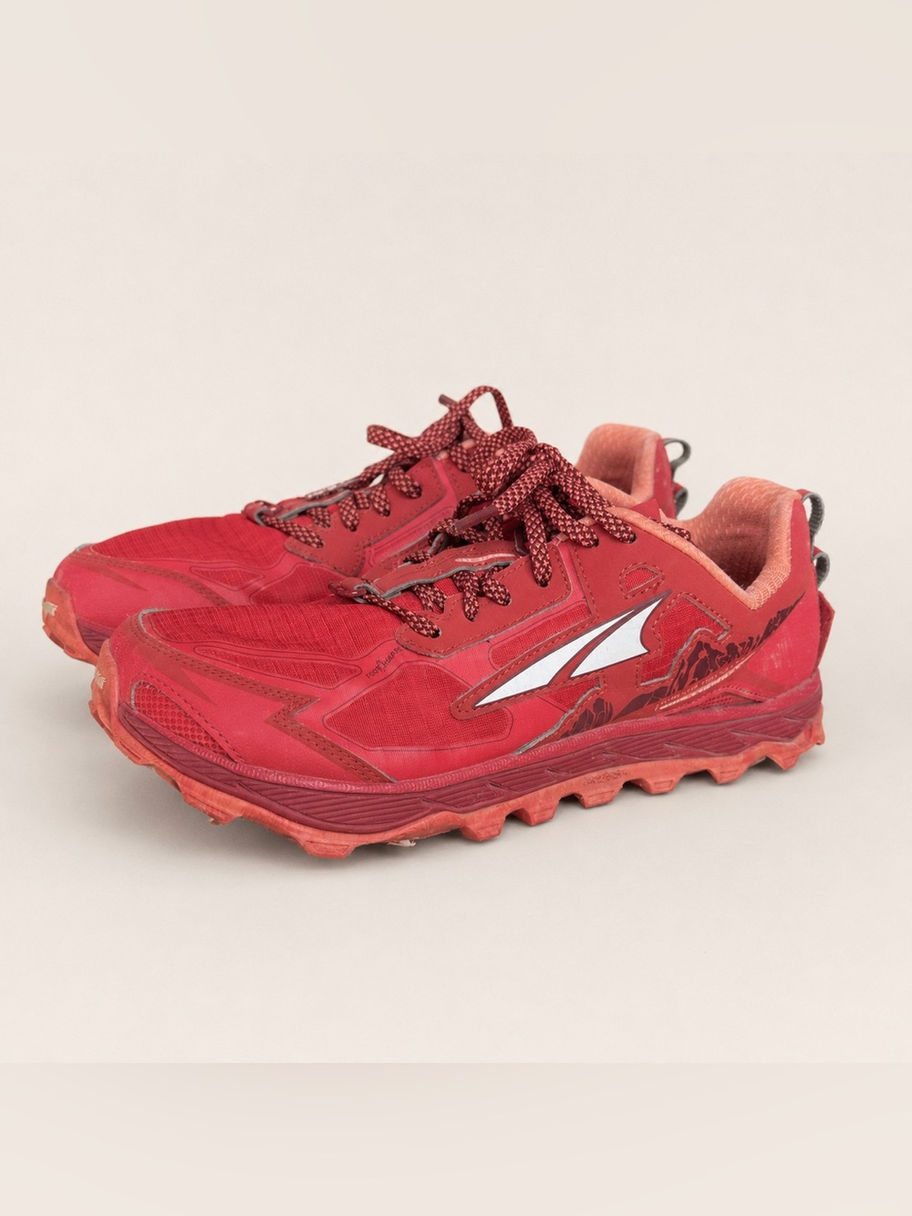 Altra Women's Red Trail Running Sneakers